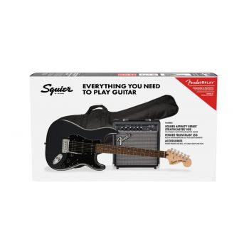 Elektrinės gitaros komplektas Squier Pack Affinity Stratocaster HSS LRL CFM