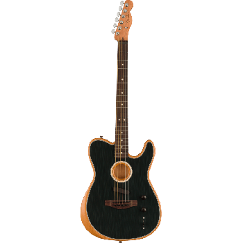 Gitara Fender Acoustasonic Player Telecaster Rosewood Fingerboard, Brushed Black