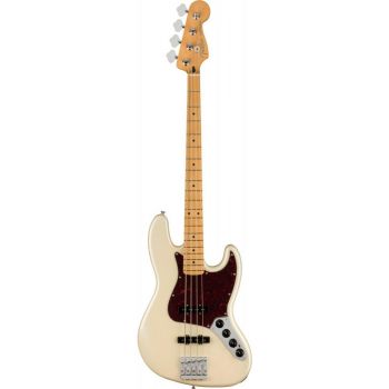 Elektrinė gitara Fender Player Plus Jazz Bass, Maple Fingerboard, Olympic Pearl