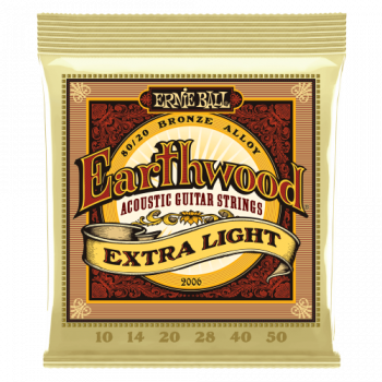 Ernie Ball Earthwood Extra Light 8020 Bronze 10-50