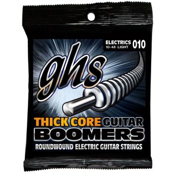 Stygos elektrinei gitarai GHS Thick Core Boomers 10-48 HC-GBL
