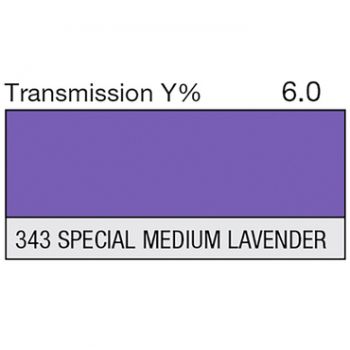 Apšvietimo filtras LEE 343 Special Medium Lavender