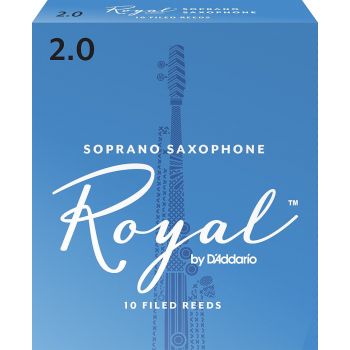 Liežuvėlis saksofonui sopranui Rico Royal nr. 2 RIB1020