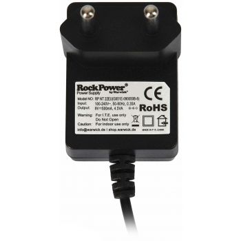Warwick RockPower 9V powed adapter RP NT 22 EU