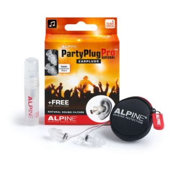 Ausų kištukai Alpine PartyPlug Pro Natural