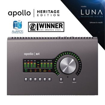 Universal Audio Apollo Twin X4 Heritage Bundle