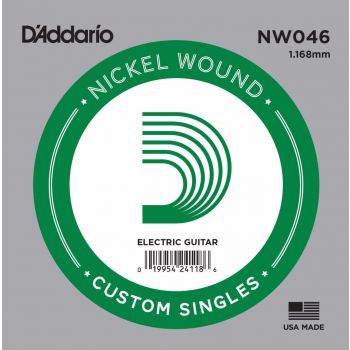 D'Addario Single Nickel Wound .046 NW046