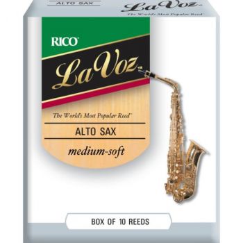 Liezuveliai saksofonui altui Rico La Voz medium soft RJC10MS