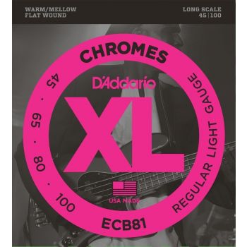 D'Addario Chromes .045-.100 ECB81
