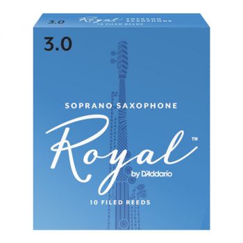 Liežuvėlis saksofonui sopranui nr. 3 Rico Royal RIB1030