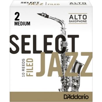 D'Addario Jazz Select 2 Medium RSF10ASX2M