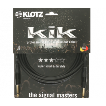 Instrumentinis laidas Klotz 3m KIKKG3.0PPSW