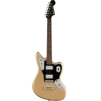 Elektrinė gitara Fender Contemporary Jaguar HH ST, Laurel Fingerboard, Black Pickguard, Shoreline Gold