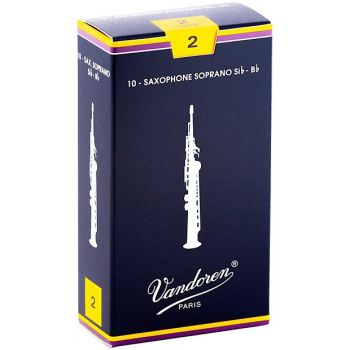 Liežuvėlis saksofonui sopranui Vandoren Traditional nr. 2 SR202