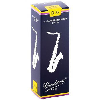 Liežuvėlis saksofonui tenorui Vandoren Traditional nr. 3,5 SR2235