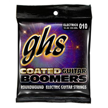 Stygos elektrinei gitarai GHS Coated Guitar Boomers 10-46 CB-GBL