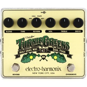 Pedalas Electro-Harmonix Turnip Greens Multi-effect Pedal