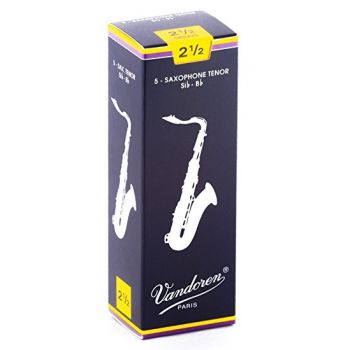 Liežuvėlis saksofonui tenorui Vandoren Traditional nr. 2,5 SR2225