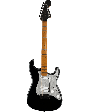 Elektrinė gitara Squier Contemporary Stratocaster Special Roasted Maple Fingerboard, Silver Anodized Pickguard, Black