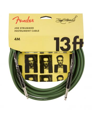 Laidas gitarai Fender Joe Strummer Pro 13' Instrument Cable, Drab Green