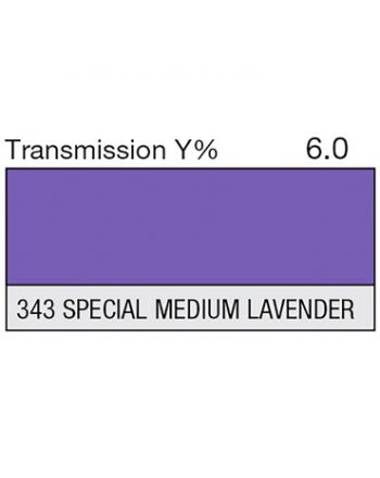 Apšvietimo filtras LEE 343 Special Medium Lavender