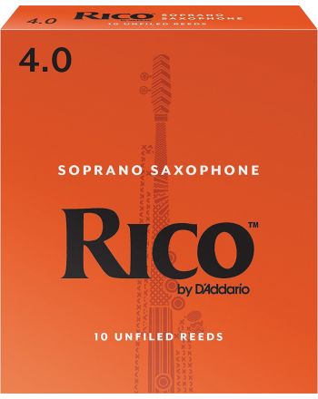 Liežuvėliai saksofonui sopranui Rico Nr.4 RIA1040