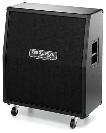 Mesa Boogie 4X12 Recto Standard Slant Black Vinyl Black Grille