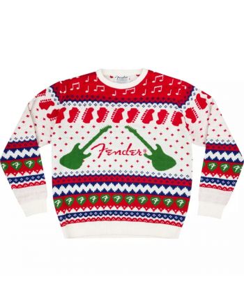 Megztinis Fender Holiday Sweater 2021, Multi-Color, M