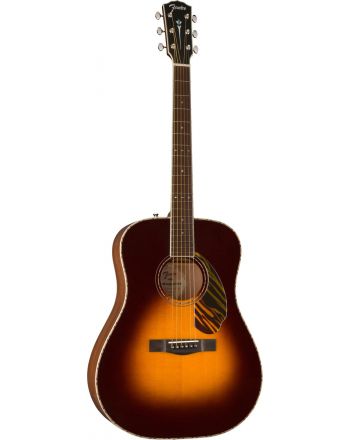 Elektroakustinė gitara Fender PD-220E Dreadnought, Ovangkol Fingerboard, 3-Color Vintage Sunburst