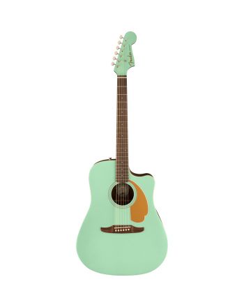 Elektroakustinė gitara Fender Redondo Player Surf Green