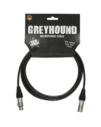 Laidas Klotz Greyhound Mic Cable Black 5m