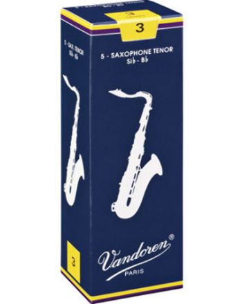 Liežuvėlis saksofonui tenorui Vandoren Traditional nr. 3 SR223