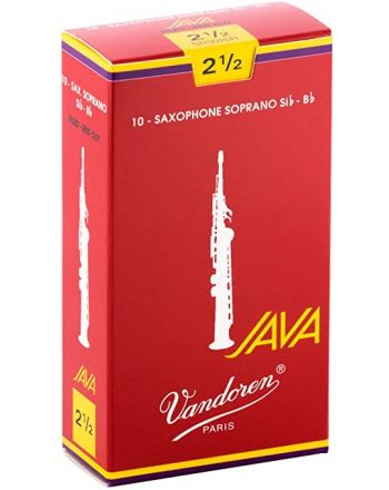 Liežuvėlis saksofonui sopranui Vandoren Java nr. 2,5 SR3025R