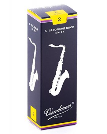 Liežuvėlis saksofonui tenorui Vandoren Traditional nr. 2 SR222