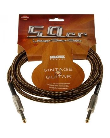 Laidas Klotz Vintage 59er Guitar Cable 3m Black/Brown